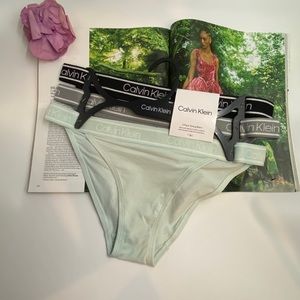 Calvin Klein Women Ultimate Comfort Cheeky String Bikini 3 Pack